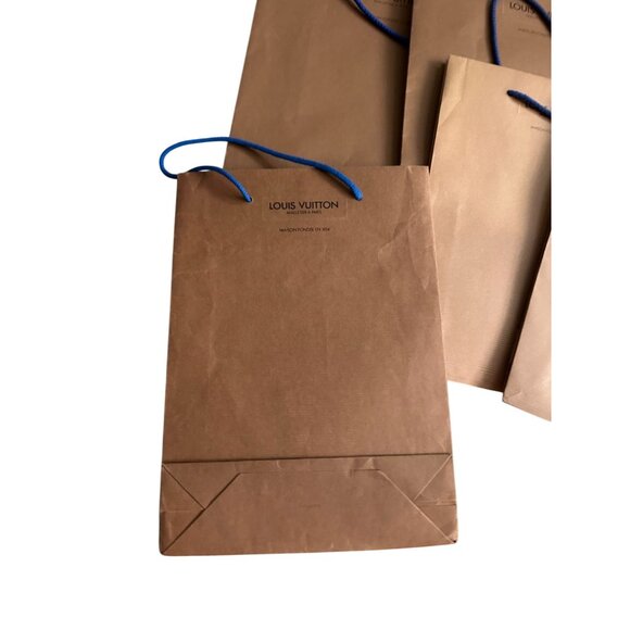 LOUIS VUITTON Lot of 12 Multisize Shopping Paper Bags - Picture 2 of 6